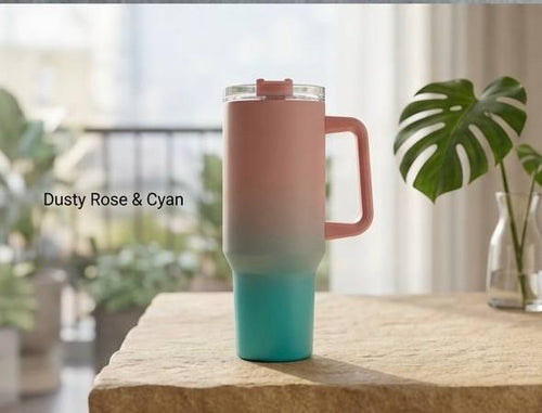ZOPZY 1200ML Stainless Steel Tumbler with Handle & Straw | 12Hr Cold & 6Hr Hot Insulated Leakproof Travel Mug