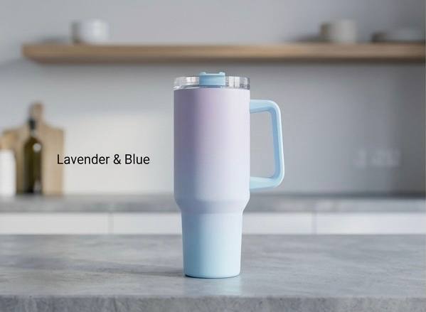 ZOPZY 1200ML Stainless Steel Tumbler with Handle & Straw | 12Hr Cold & 6Hr Hot Insulated Leakproof Travel Mug