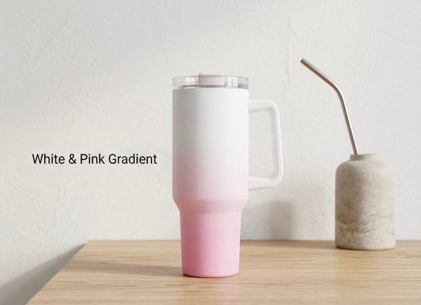 ZOPZY 1200ML Stainless Steel Tumbler with Handle & Straw | 12Hr Cold & 6Hr Hot Insulated Leakproof Travel Mug